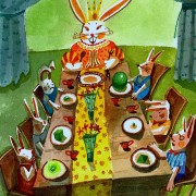Queen Rabbit's Dinner Table