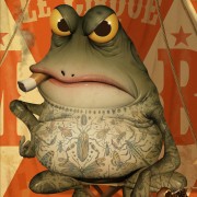 Tattooed Frog