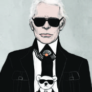 Karl Lagerfeld Portrait