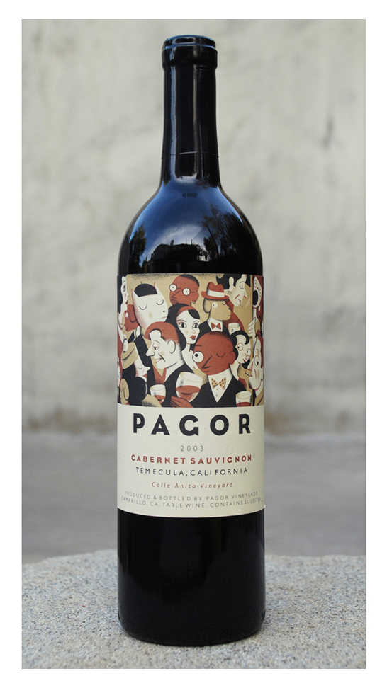 Pagor Wine Label - Greg Clarke